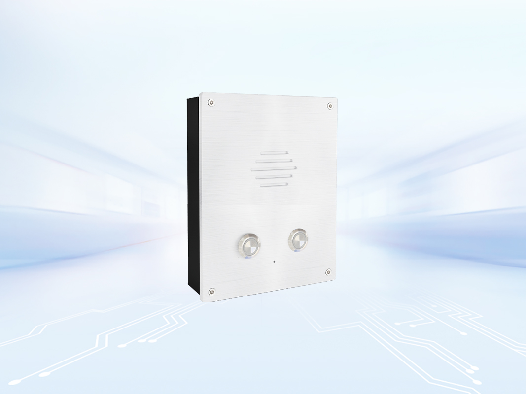 Dual-button SIP Audio Intercom