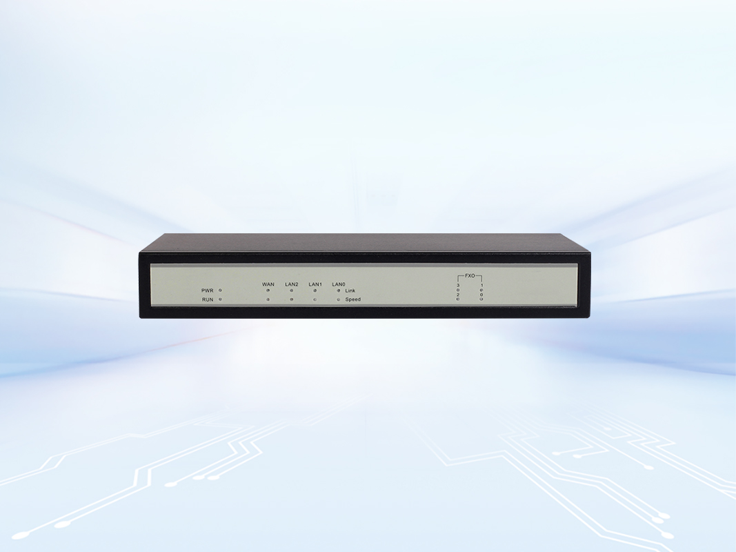 4 Ports FXO VoIP Gateway